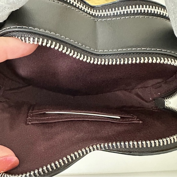 Coach Heart Crossbody In Signature Canvas With Heart Print style CP022 - Picture 9 of 16